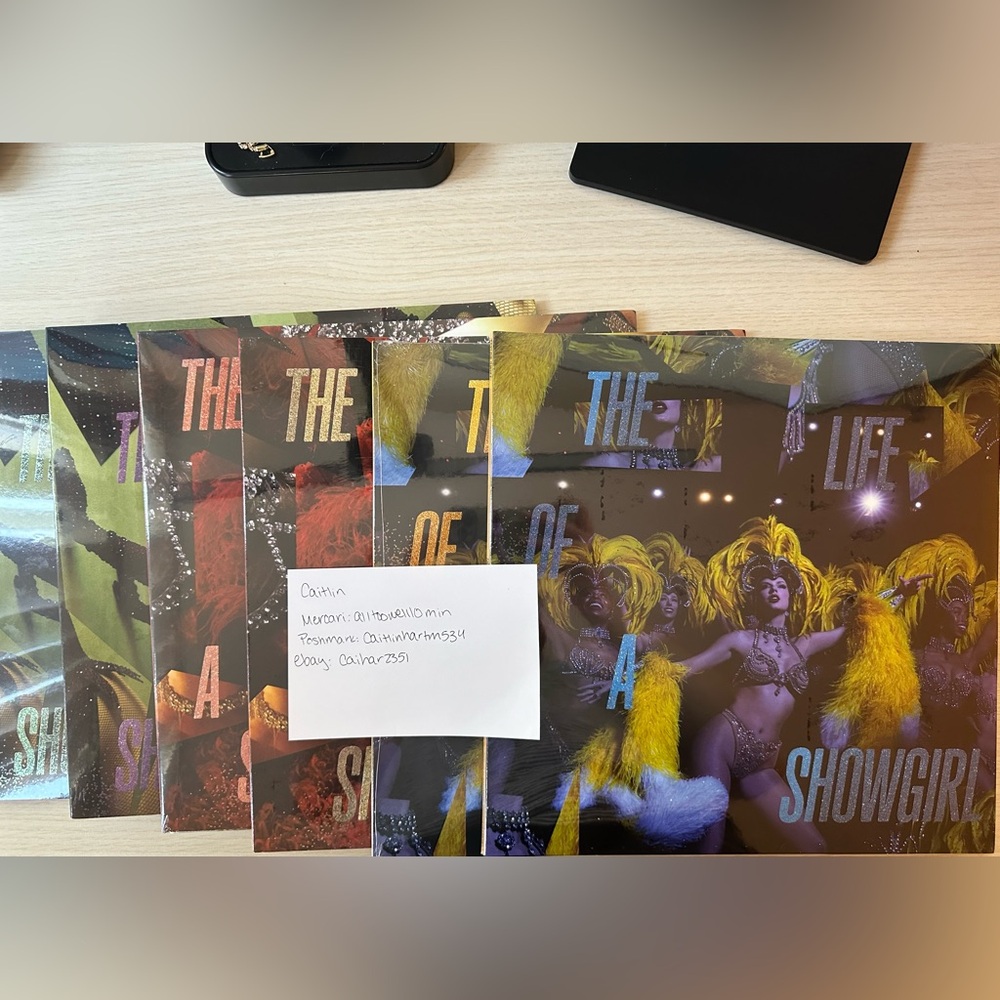 NEW Taylor Swift The Life of a Showgirl Six Vinyl Bundle - Exclusive Variants